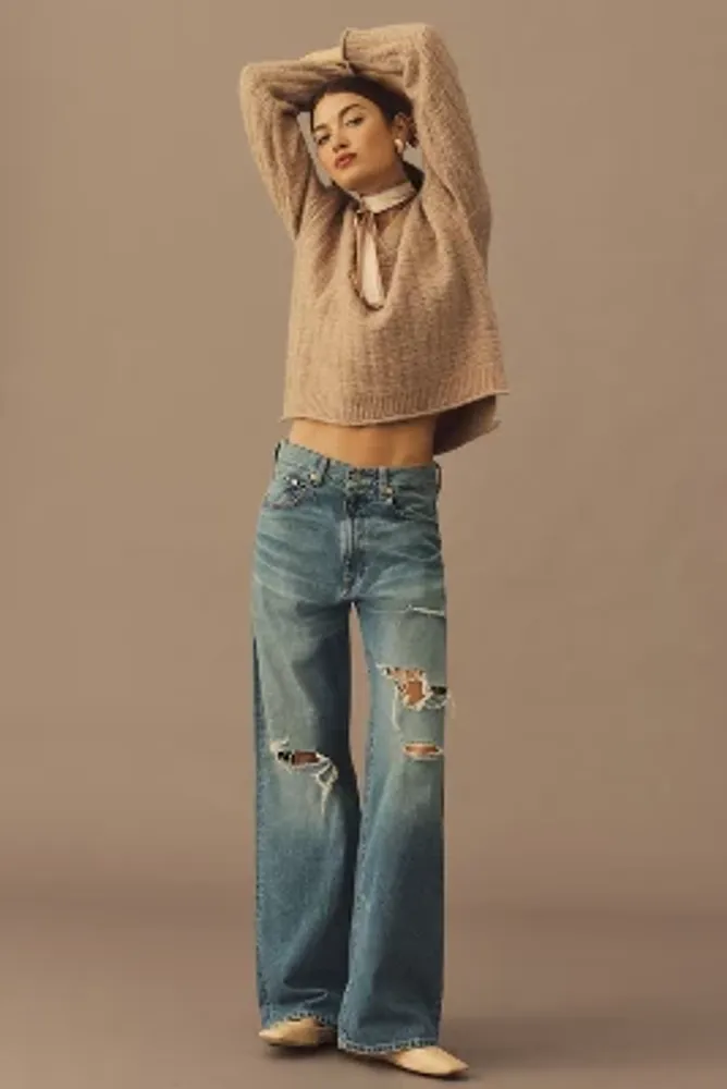 Denimist Teri Wide-Leg Relaxed Jeans | The Summit at Fritz Farm