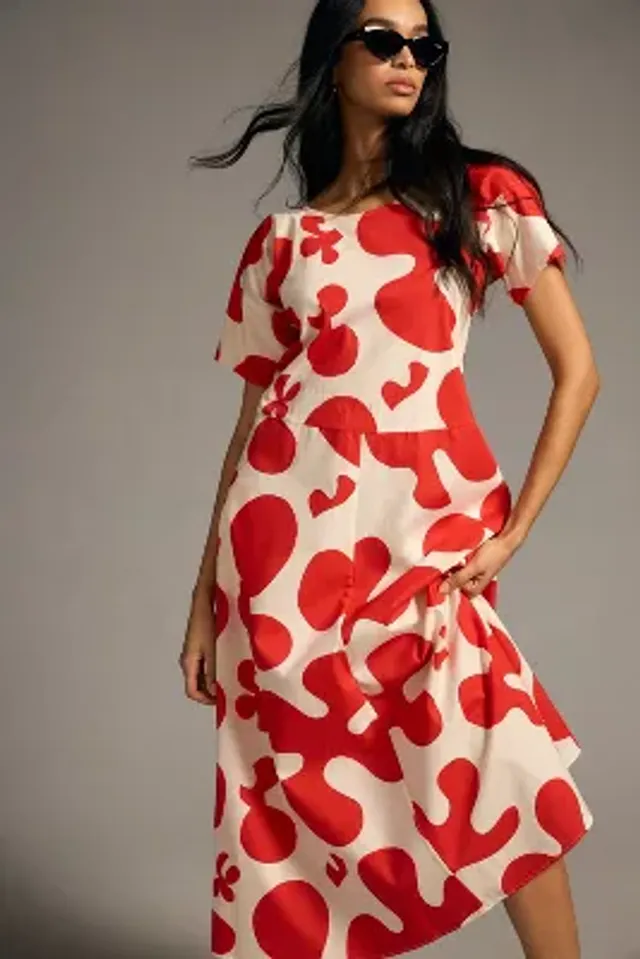 Marimekko Fenja Pulloposti Poplin Dress | Bethesda Row