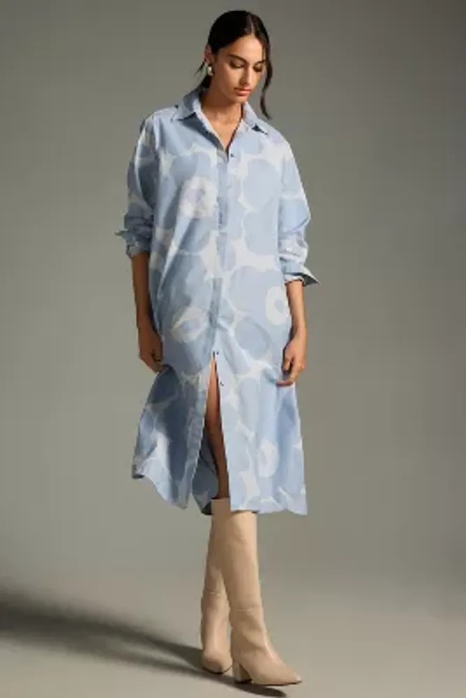 Marimekko Runoelma Unikko Shirt Dress | Bethesda Row