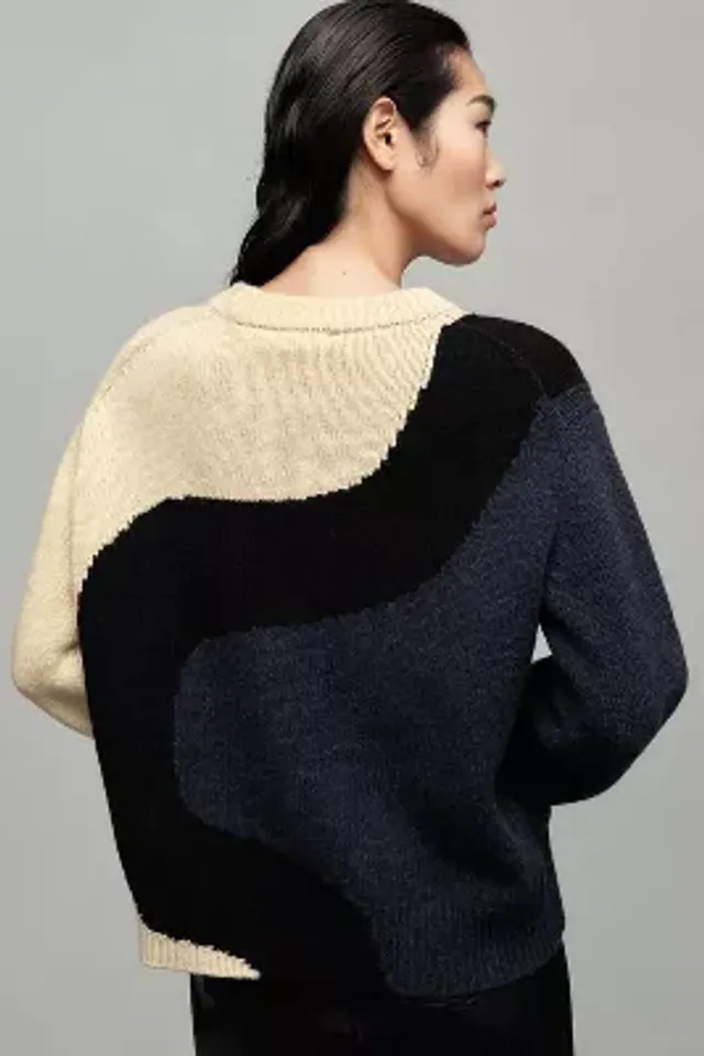 Marimekko Kolonni Seireeni Knit Pullover Sweater | Bethesda Row