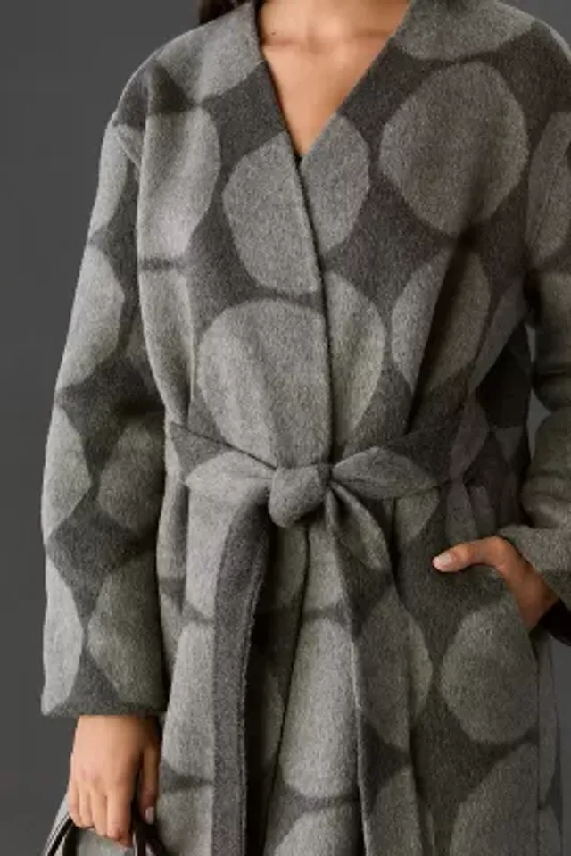 Marimekko Elfa Kivet Wool Coat | Bethesda Row