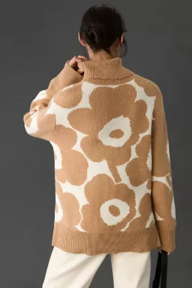 Marimekko Jakala Unikko Jersey Turtleneck Top | Bethesda Row