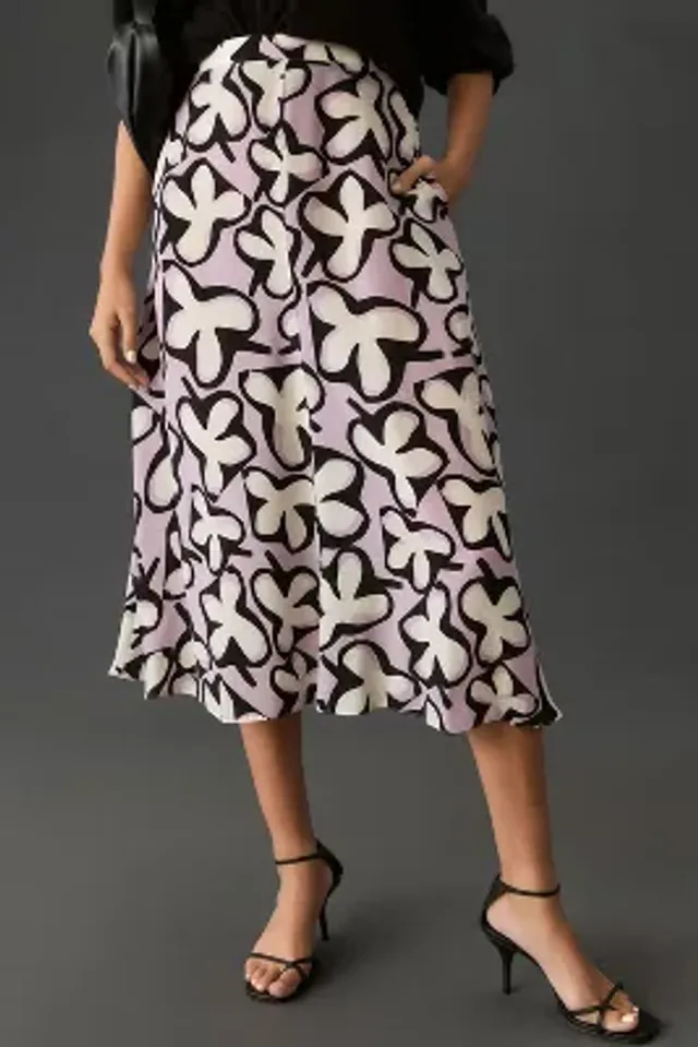 Marimekko Sivellin Patikka Cupro Midi Skirt | The Summit at Fritz Farm