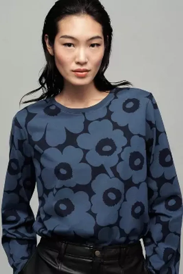 Marimekko Jakala Unikko Jersey Turtleneck Top | Bethesda Row