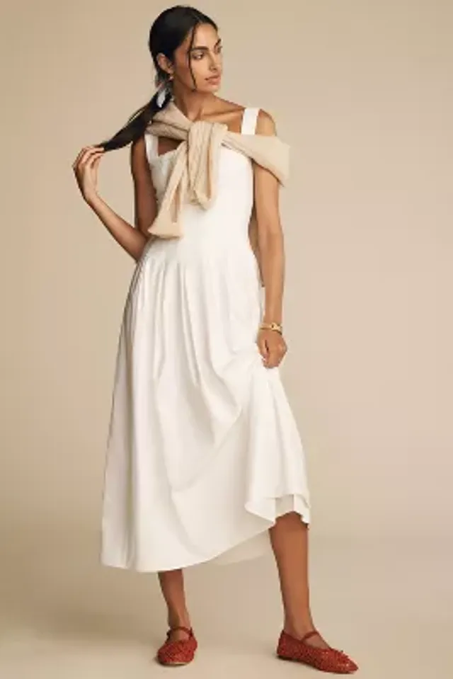 Anthropologie jacqueline 2024 belted dress