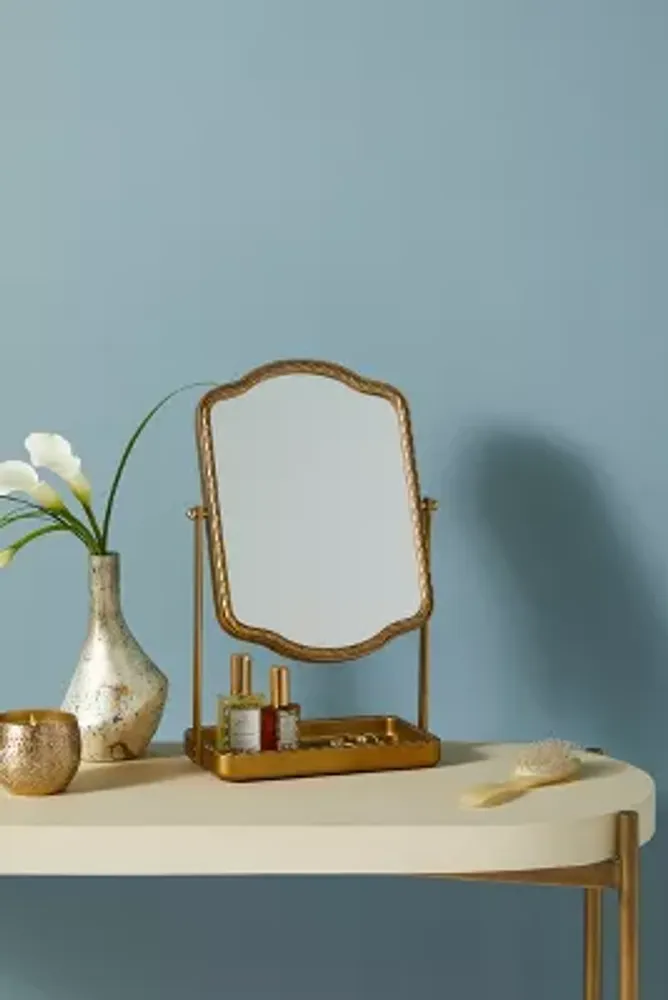 Anthropologie Brodie Tabletop Vanity Mirror The Summit at Fritz Farm