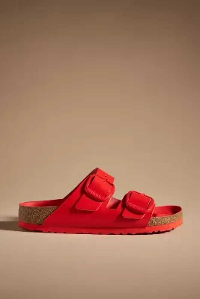 Birkenstock big buckle on sale red