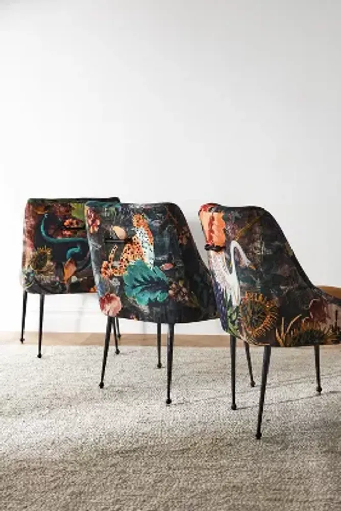 Velvet discount elowen armchair