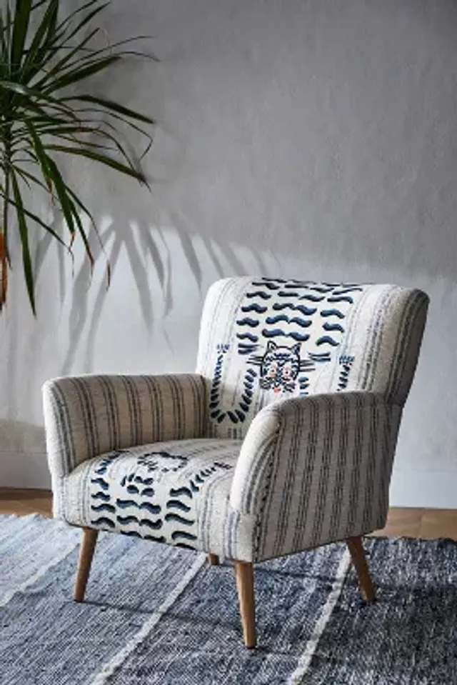 Anthropologie Nadia Caned Accent Chair Bethesda Row