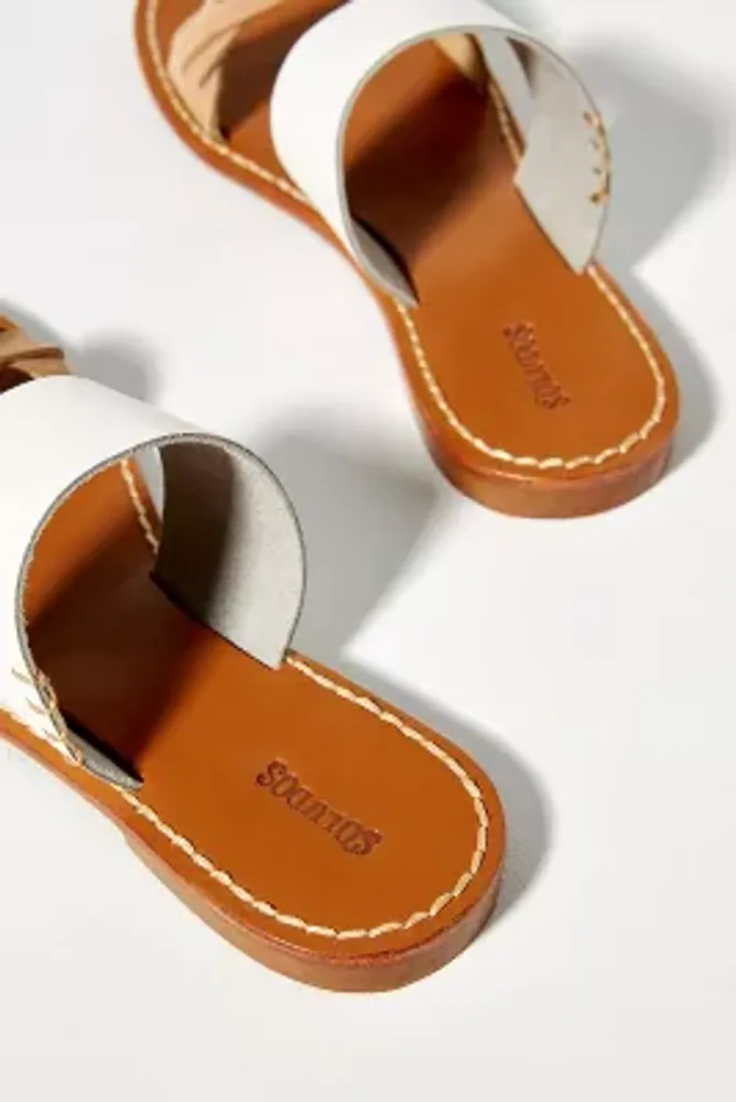 Soludos braided slide on sale sandal