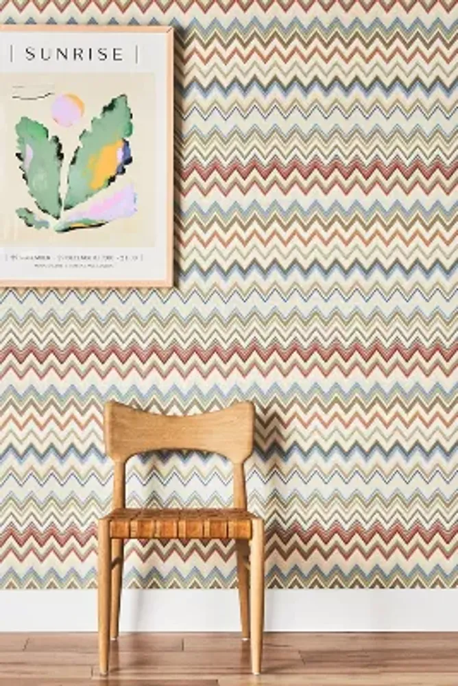 Missoni zigzag discount wallpaper