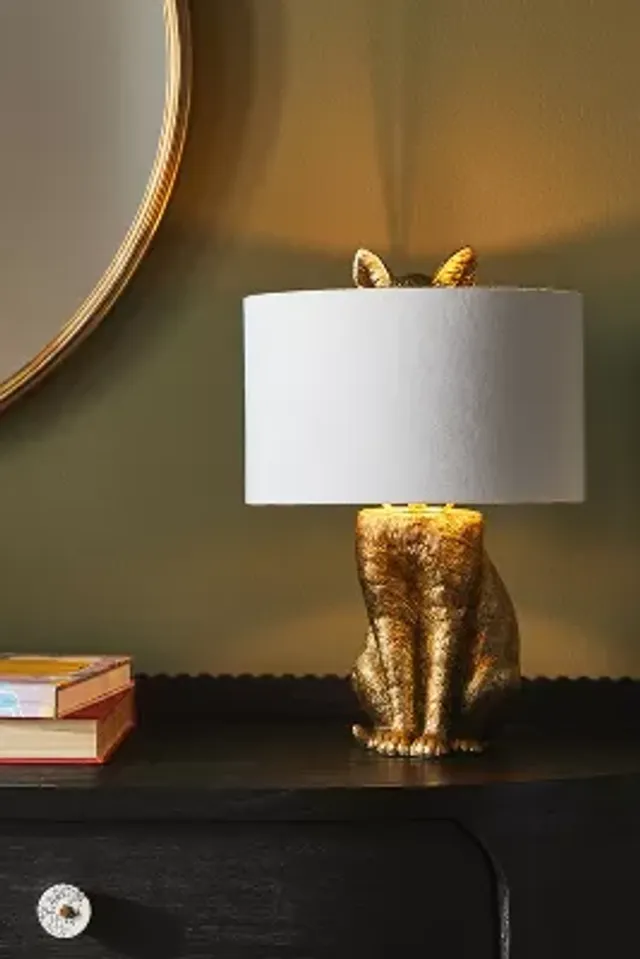 Raccoon lamp store anthropologie