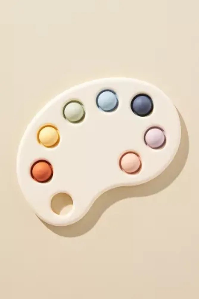 Mushie Paint Palette Press Toy | Bridge Street Town Centre