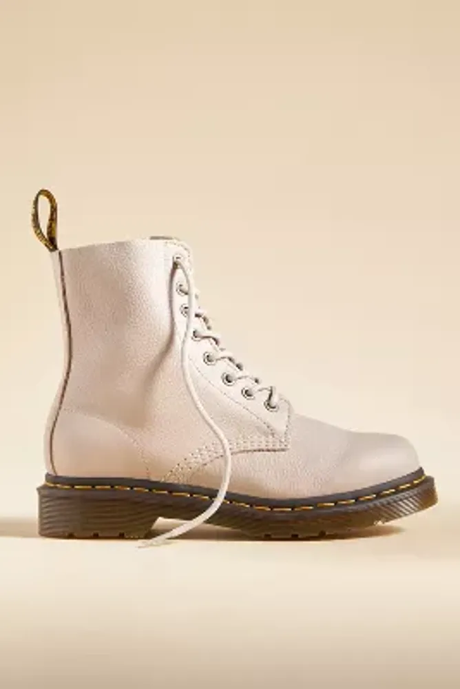 Dr martens hot sale ivory boots