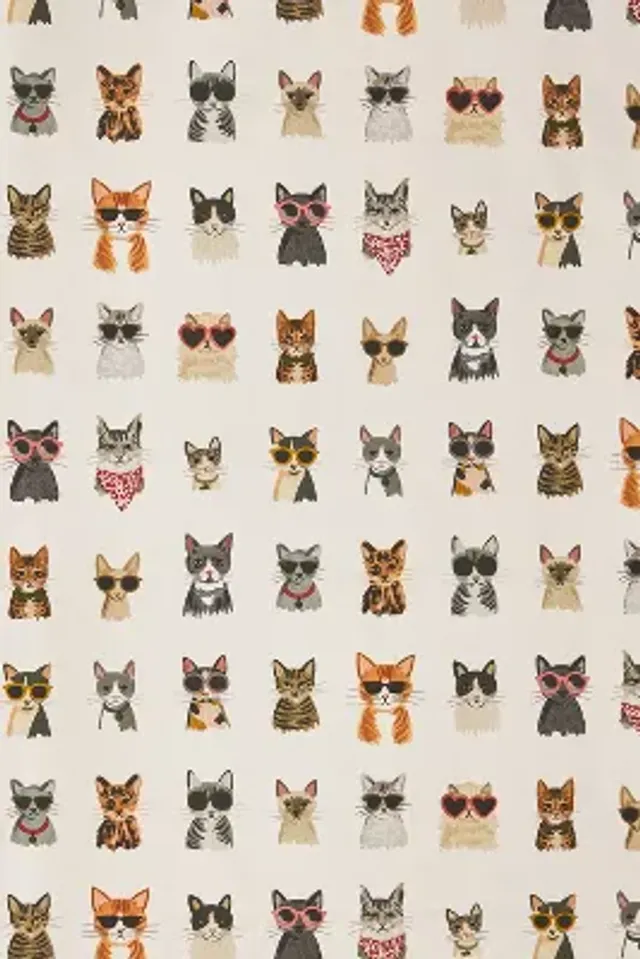 Rifle Paper Co. Cool Cats Pillow | Bethesda Row