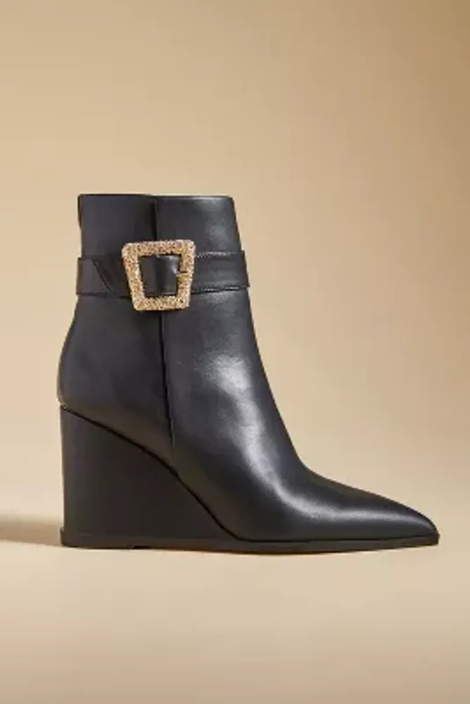 Sam edelman clearance wedge booties