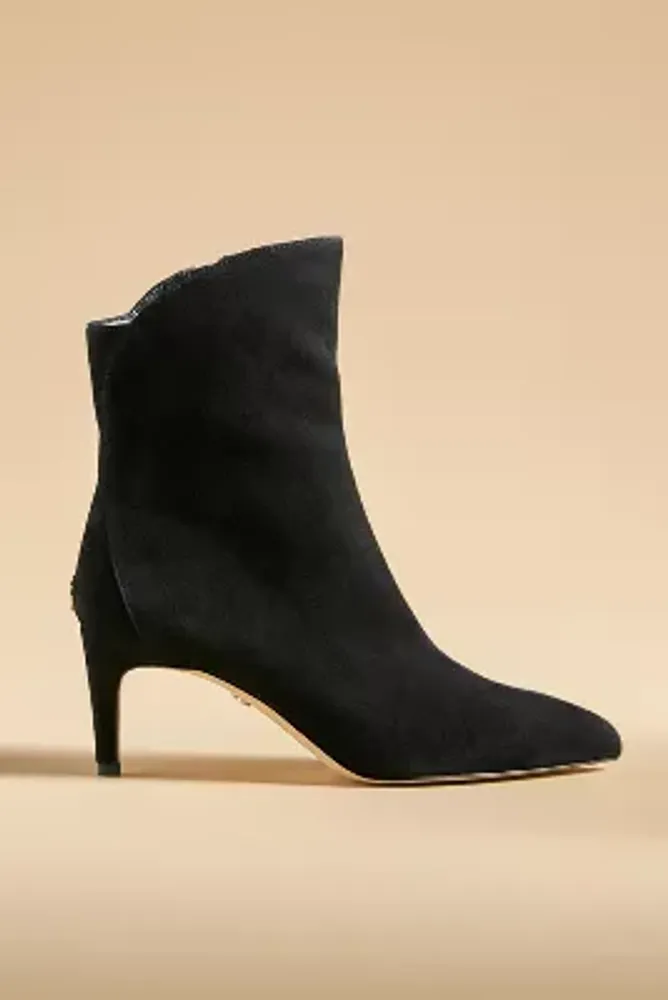 Sam edelman black suede ankle outlet boots