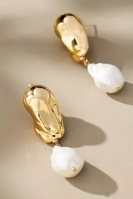 Anthropologie on sale pearl earrings