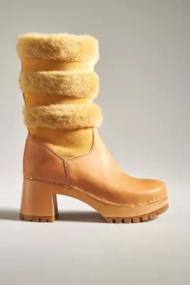 Swedish hasbeens shearling boots sale