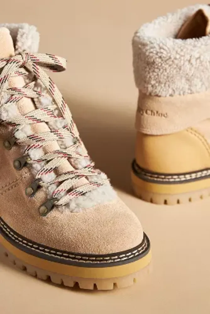 Chloé hiker discount boots