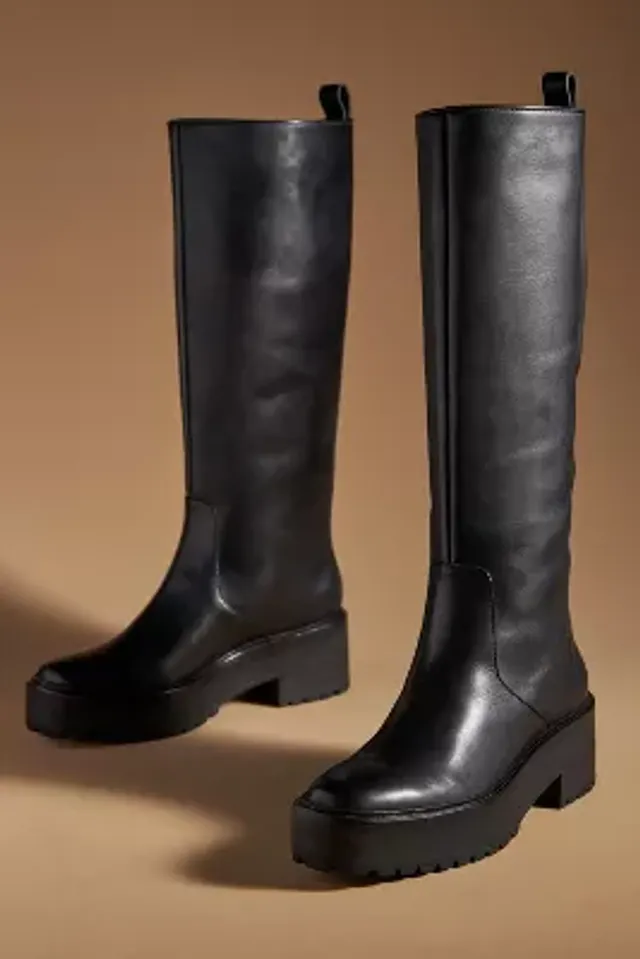 Loeffler randall hot sale combat boots