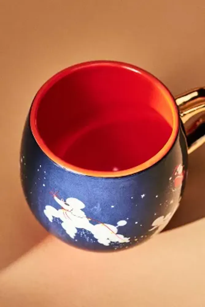 Louise Pretzel Dashing Poodles Holiday Mug Mall of America®