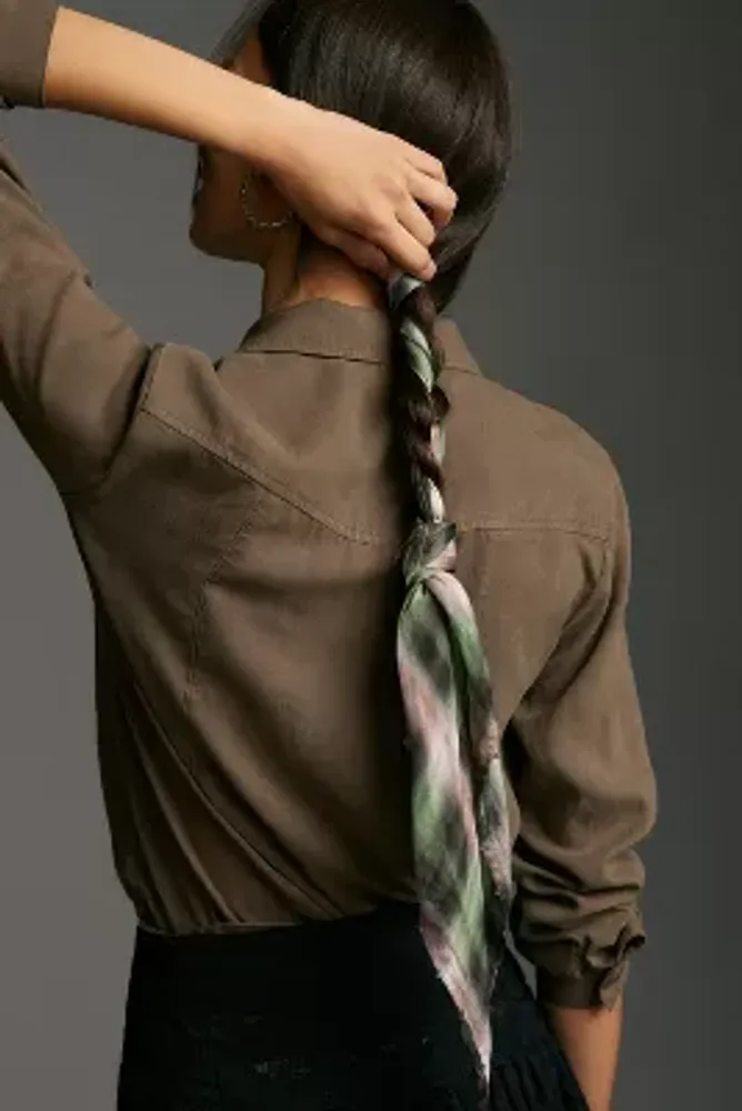 Chan Luu Plaid Ombre Scarf Bethesda Row