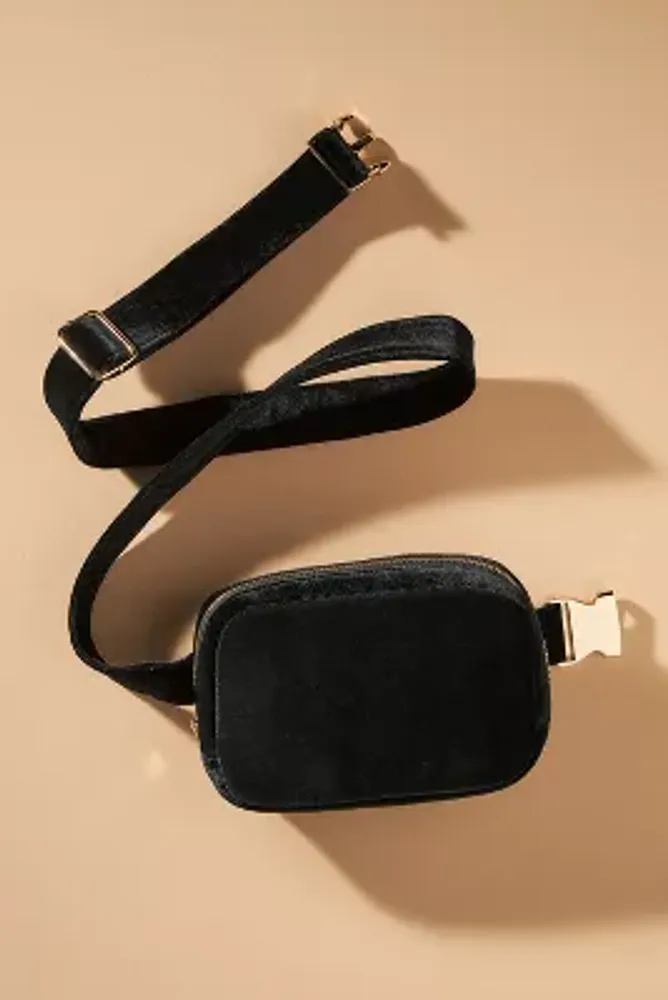 Velvet belt outlet bag