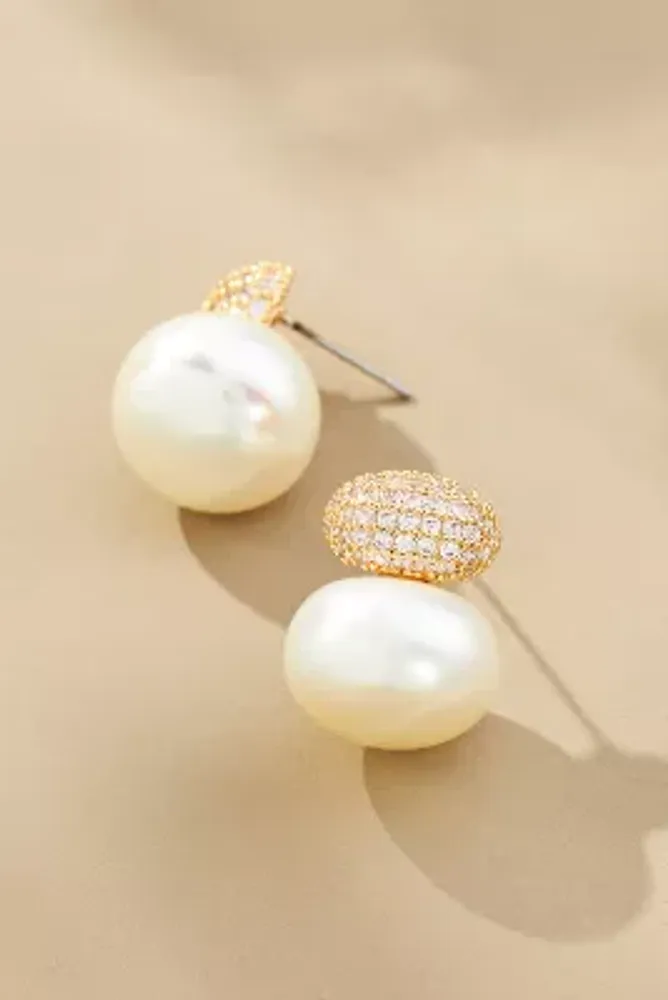 Anthropologie on sale pearl earrings