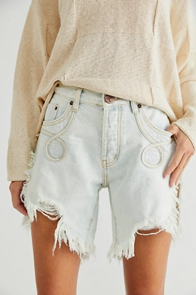 Free People Frankie Washed Shorts at MarketFair Shoppes in