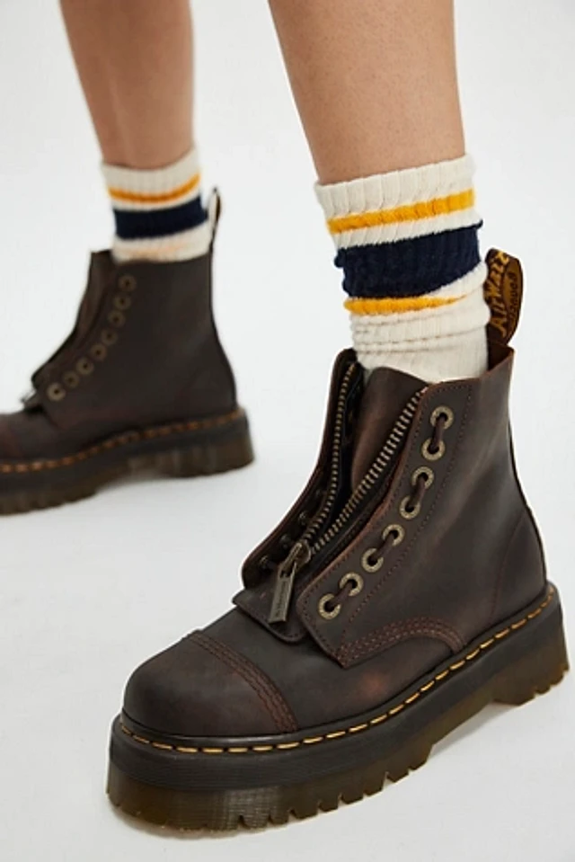 Dr. Martens シンクレア　フロントジップ Dr. Martens Sinclair Zip Front Boots | Free People