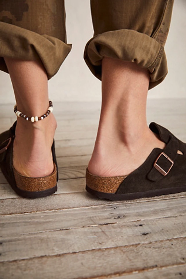 Birkenstock Boston Exquisite Chunky Clogs at MarketFair