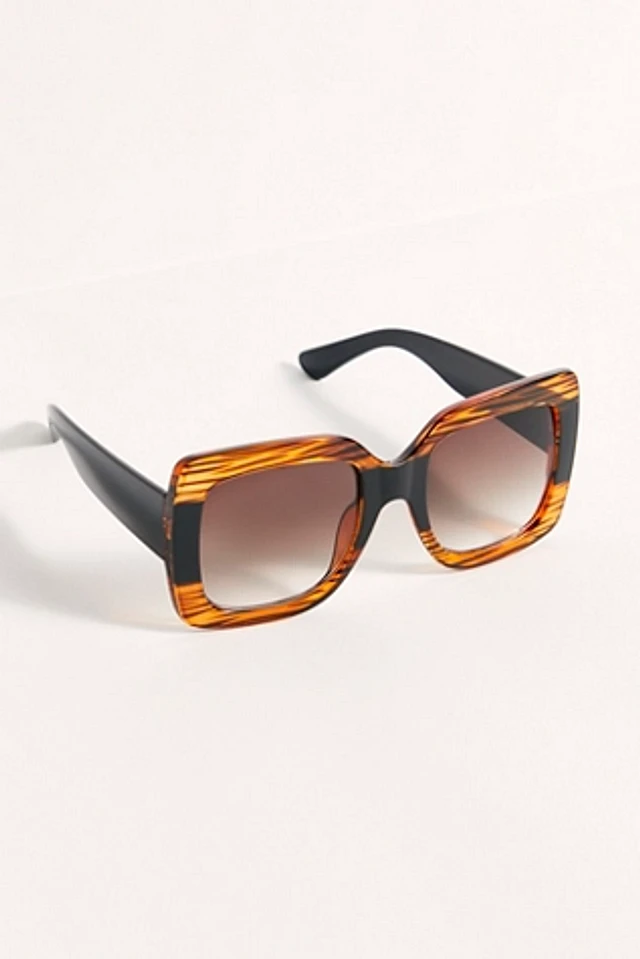 サングラス Anna Sui Sunglasses AS1025 Brown Havana Beige Floral SUNGLASSES – Anna Sui