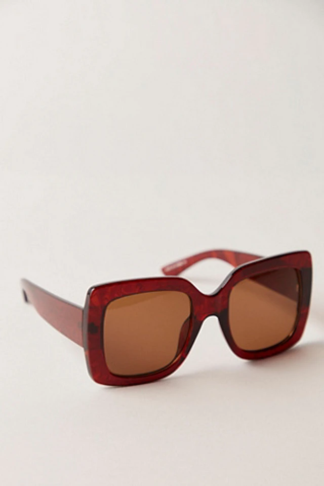 Anna Sui Pearl Wing Oversized Sunglasses | Pacific City