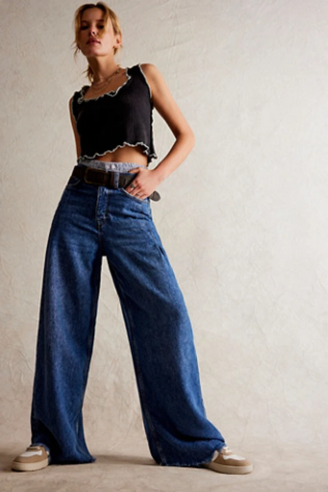 We The Free Eden Printed High Slouchy Jeans | Pacific City