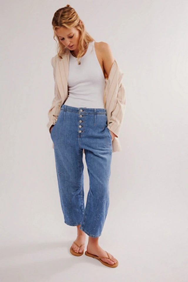 We The Free Osaka Textured Waffle Trousers | Pacific City