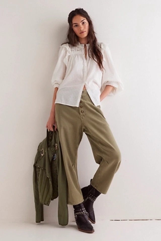 Free People ★ We The Free Osaka Textured Waffle Trousers Free People We The Free Osaka Textured Waffle Trousers | Lyst