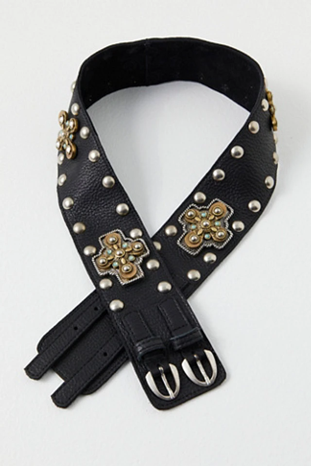 小物 S heart belt THEREDTHREAD THEREDTHREAD / ザレッドスレッド】S heart belt