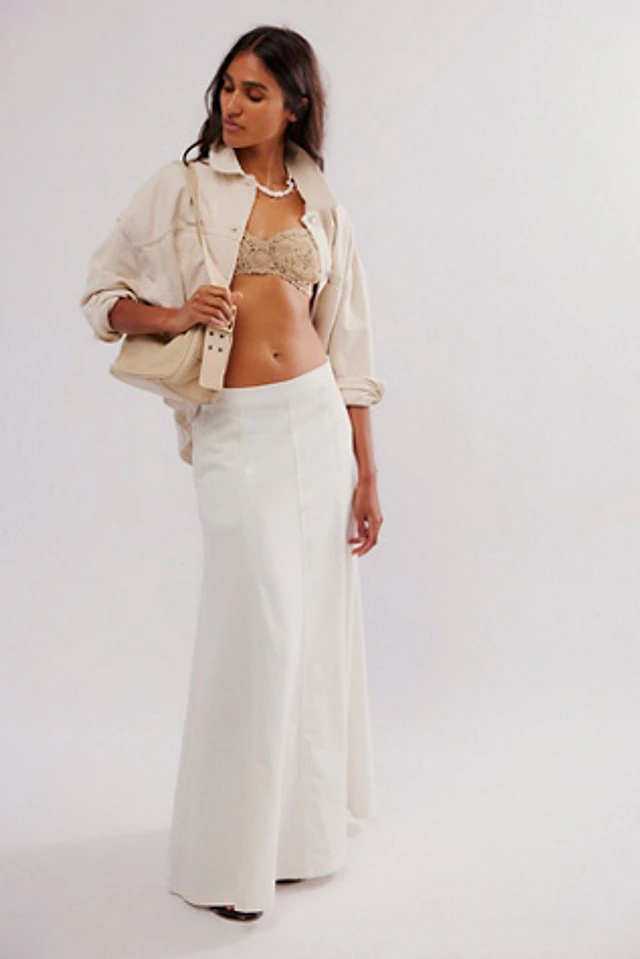 We The Free Catch Sun Denim Maxi Skirt at MarketFair Shoppes