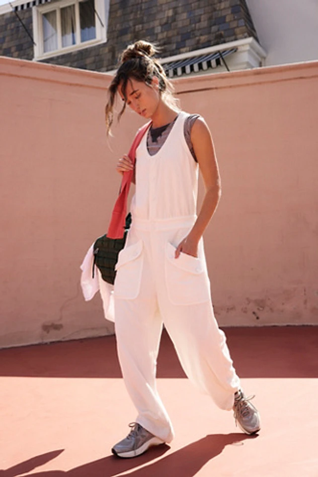 Free People ★ Timko Onesie FREE PEOPLE Timko Onesie in Painted White | endource