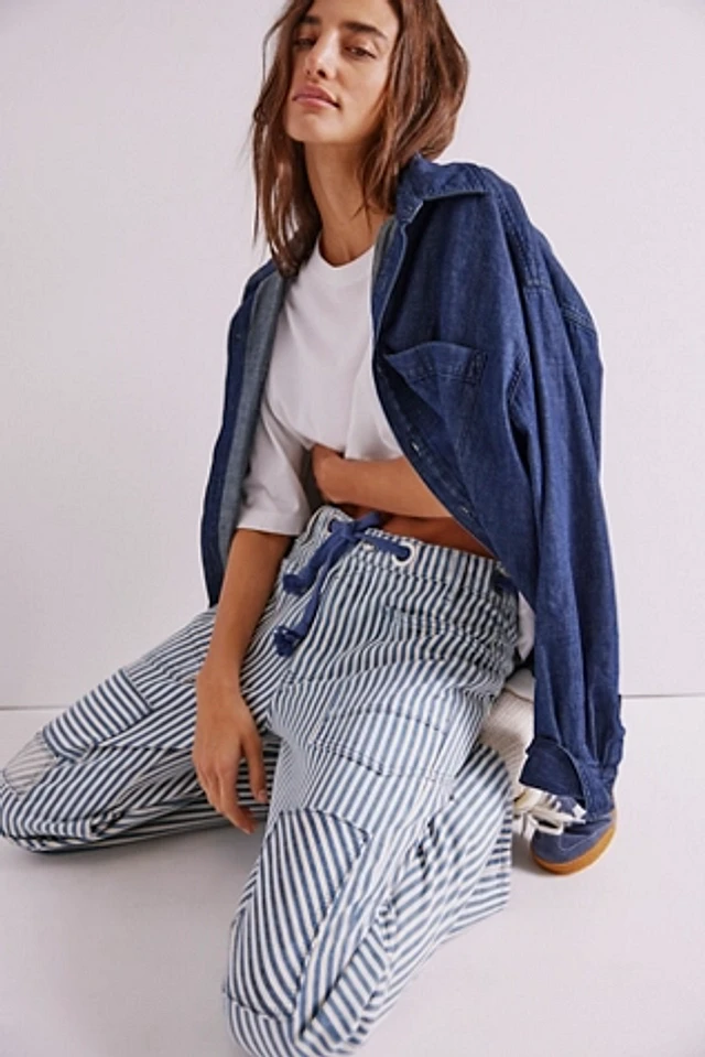 Free People ★ We The Free Moxie Railroad Low-Slung Jeans Moxie Railroad Low-Slung Jeans | Nuuly