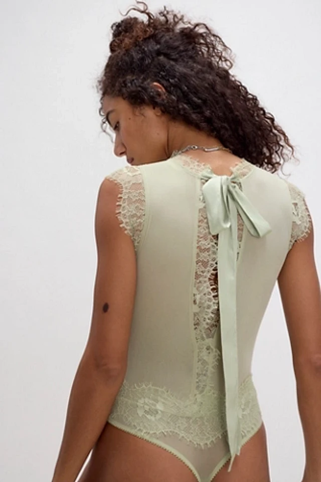 フリーピープル Free People Sweet Nothings Bodysuit レディース シャツ トップス Tea Sweet Nothings Long-Sleeve Bodysuit | Free People