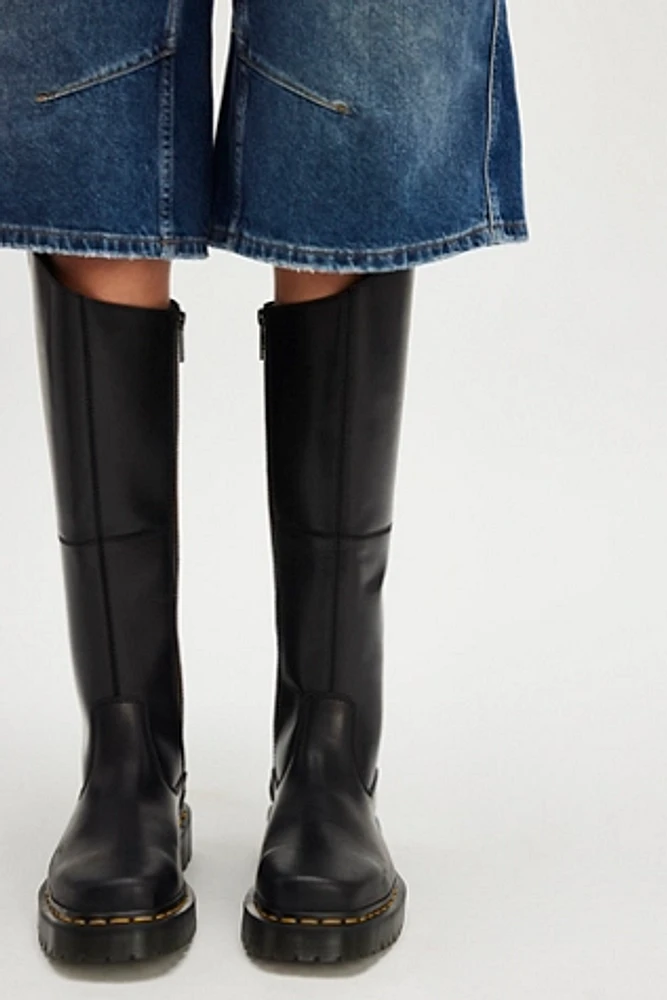 【Dr.Martens】 Amaayah Hi ★ Black & Brown Dr. Martens Amaayah Hi Boots | Free People