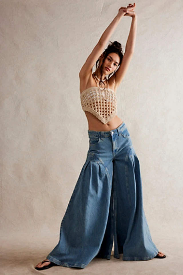 We The Free Finish Line Wide-Leg Jeans | Pacific City