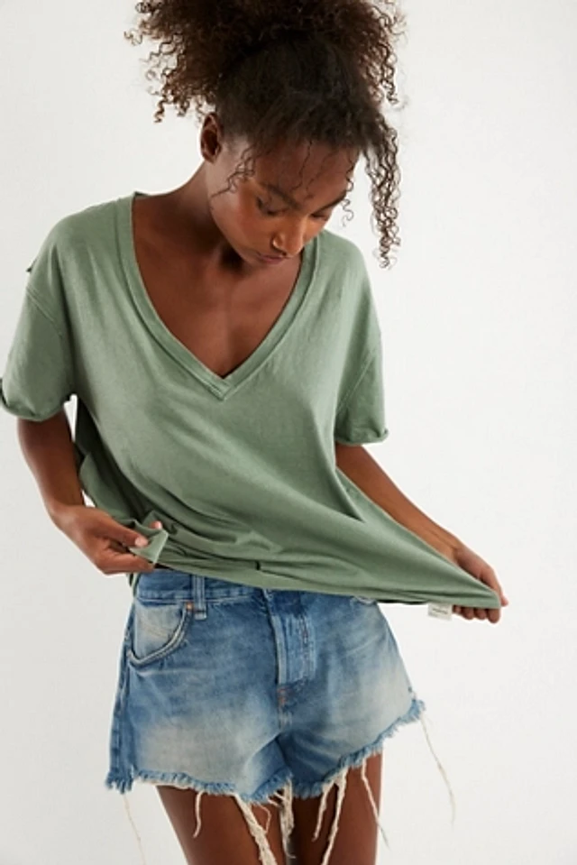 We The Free Nina V-Neck Long-Sleeve Tee | Pacific City