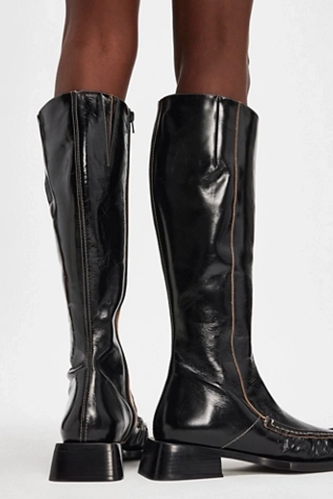 靴 miista Miista Boots Viken Black Patent US 8.5 | eBay