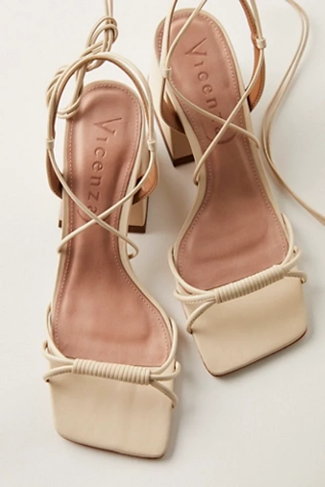 Vicenza Love Letter Wrap Heels | The Summit at Fritz Farm