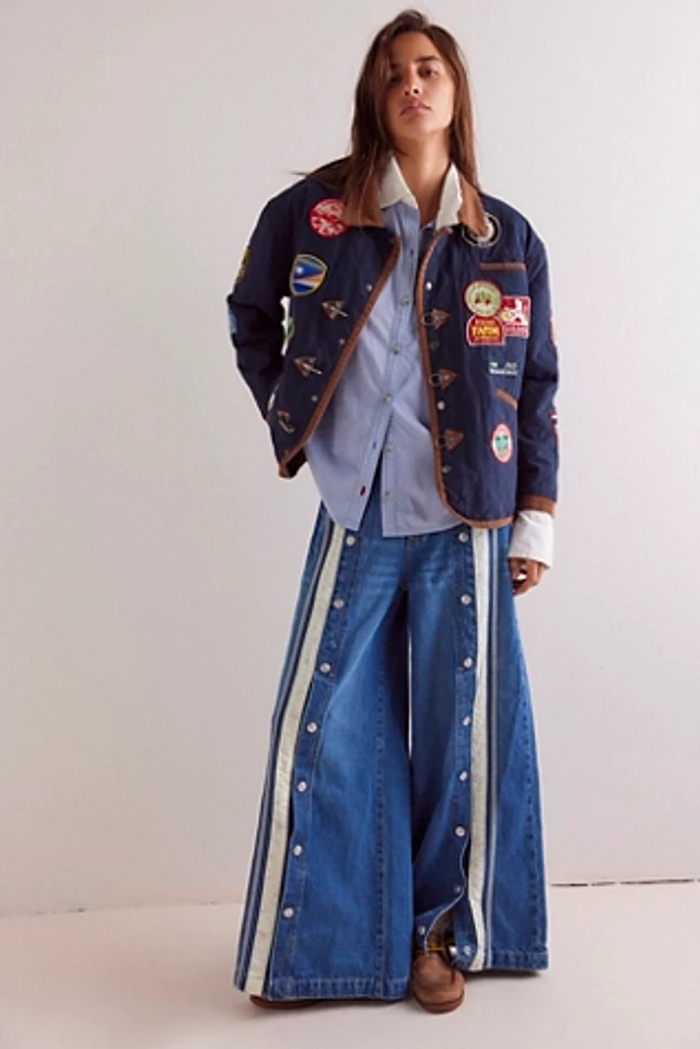Free People ★ We The Free Finish Line Wide-Leg Jeans We The Free Finish Line Wide-Leg Jeans | Free People
