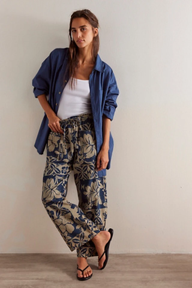 Free People ★ We The Free Mirage Printed Pull-On Jeans Free People - We The Free Mirage Printed Pull-On Jeans