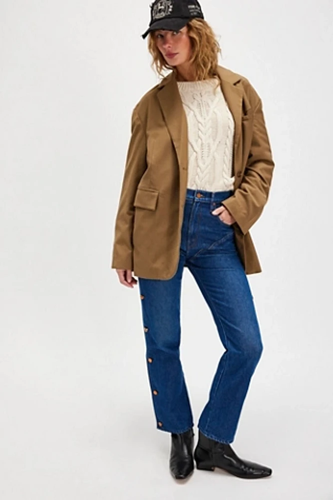 MOTHER Snacks! by MOTHER The Chapstick Hover Jeans | Pacific